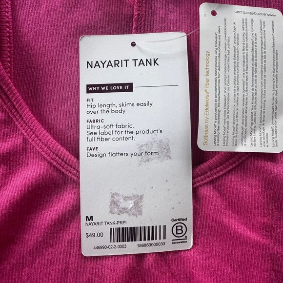 NWT Athleta Nayarit Tank Sz M - Picture 6 of 7